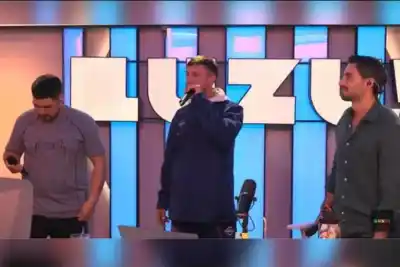 Dos albañiles de Concepción del Uruguay cantaron en una obra y terminaron en el programa de Nico Occhiato