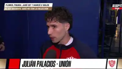 Puso la cara tras el 0-3 y en Unión ya le buscan el reemplazo