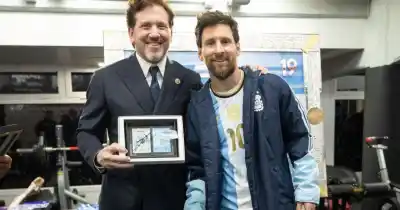 Domínguez ilusionó a los hinchas de Newell's con Messi: la condición que puso para verlo en el Parque