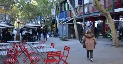 El centro de San Juan quedó casi vacío: los comerciantes apuntan a los responsables del paro