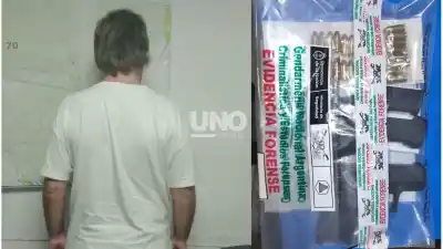 Iba por la ruta 1 en una Ranger: el control de Gendarmería terminó con un hallazgo adentro de la camioneta