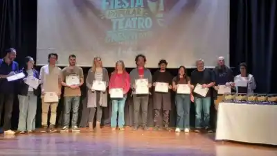 Crespo se llenó de teatro: cuatro días, artistas de todo el país y una obra que se llevó el premio mayor