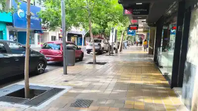El paro de colectivos vació los comercios de San Juan en plena semana del Día de la Madre