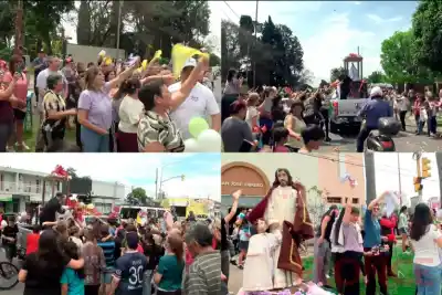 La Virgen del Rosario pasó por dos parroquias de Paraná y una vecina contó lo que le pidió