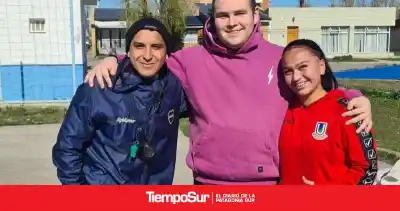 Entrena a 25 pibes de Río Gallegos y reveló la condición que pone a los padres
