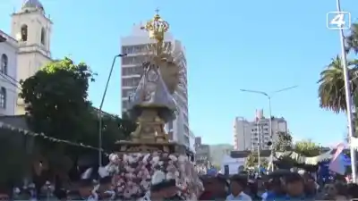 La Virgen de Río Blanco ya recorre el centro de San Salvador: el pedido del obispo que sorprendió a los fieles