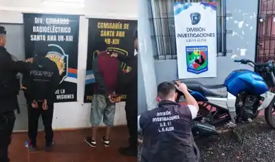 Rondaban vehículos estacionados y terminaron detenidos: los allanamientos que sorprendieron en Misiones