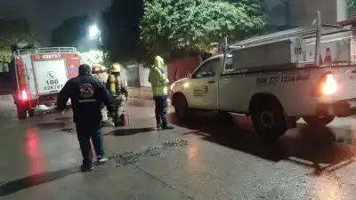 Barrio San Carlos: “Se incendió un tendido eléctrico y causó pánico”