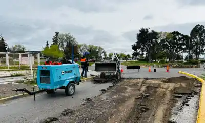 Cortaron una avenida clave de Rawson: los colectivos y la escuela, en el ojo de la tormenta