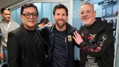 La cumbia santafesina se quedó esperando su momento en la despedida de Messi