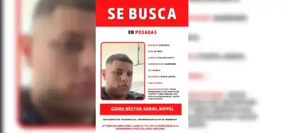 Salió de su casa en Posadas y no volvió: la Policía busca a Guido, de 20 años