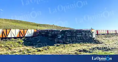 Una formación con 600 toneladas de carbón descarriló en Río Turbio y hay una pregunta que nadie puede responder