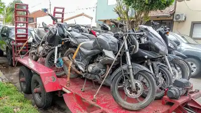 Santa Fe: la Comisaría 9ª se sacó de encima 70 motos y ya son 2.000 los vehículos que salieron de las dependencias