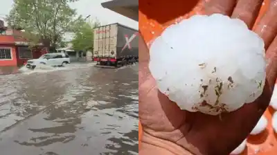 El temporal dejó calles bajo el agua, granizo acumulado y familias evacuadas en al menos cuatro provincias