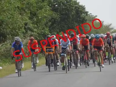 Quedó suspendido el Ciclismo en Acheral