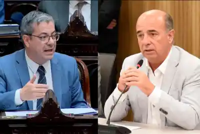 Benedit defendió la visita a Astiz en Ezeiza y Martínez se fue entre gritos del plenario