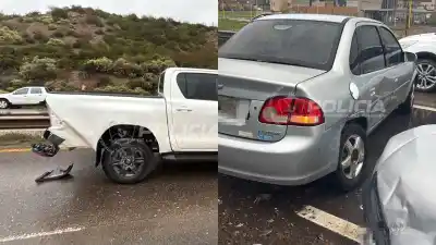 Tres autos chocaron en cadena en la Ruta 7: la maniobra que la Policía ahora investiga