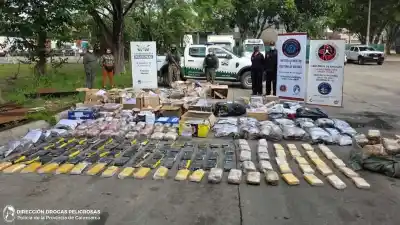 Gendarmería trasladó 422 kilos de droga a Tucumán: dónde terminaron