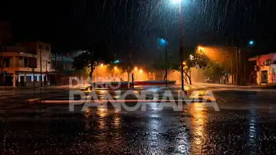 Santiago del Estero se despertó bajo agua y granizo: ¿qué pasó minutos después de las 2.30?