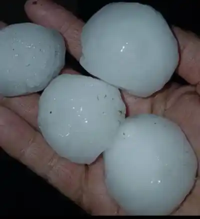 El granizo que cayó en Graneros y La Cocha dejó un tendal de daños: los videos que impactan
