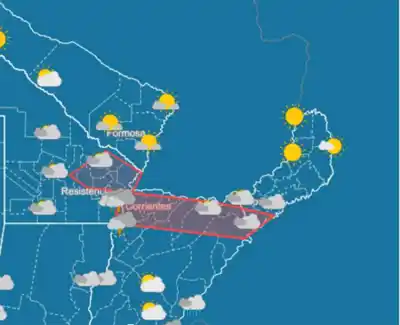 Alerta naranja en Misiones: ráfagas de más de 90 km/h y granizo para este jueves y viernes