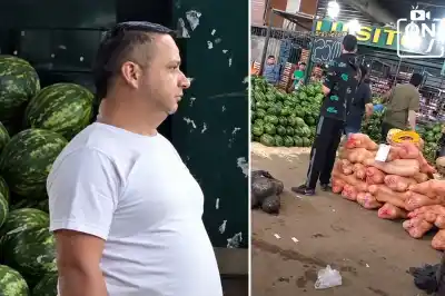 Le tiraron sandías y lo persiguieron por el Mercofrut: la denuncia de su pareja que complica a todos