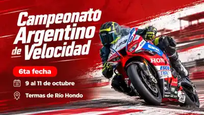 Honda Racing desembarca en Termas: tres días de velocidad y una caravana que no pasa desapercibida