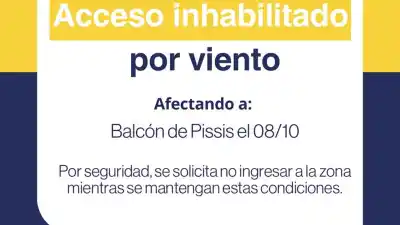 Alerta Amarilla en Catamarca: cierran los accesos al Balcón del Pissis por ráfagas de más de 100 km/h