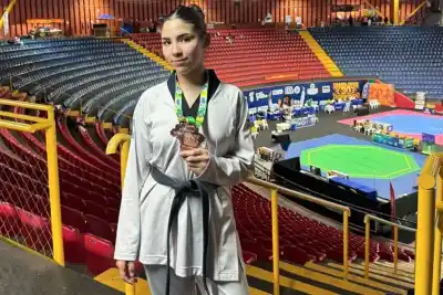 Neuquén suma otra medalla: la taekwondista de Plottier que se subió al podio en Brasil