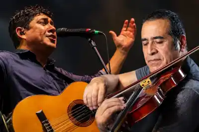 Un violinista consagrado en Cosquín y un cantautor bandeño juntos en una noche que promete