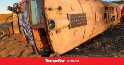 Un fierro ajeno a las vías hizo saltar la locomotora en Santa Cruz: lo que hallaron cerca de Bella Vista