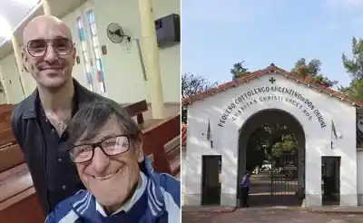 Abel Pintos cantará ante el Papa en Claypole: el gesto que hizo antes de la presentación
