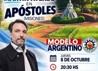 Ayerbe vuelve a Misiones: los tres puntos donde quiere debatir su proyecto nacional