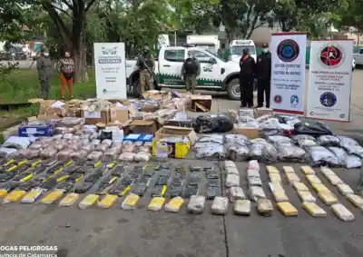 Trasladaron la droga incautada a otra provincia: el destino que no existe en Catamarca