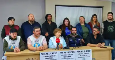 Una docente de Santa Cruz va a juicio por lo que gritó en una protesta: los gremios se plantan