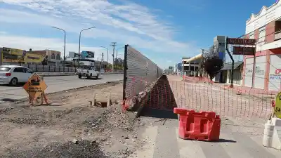 Cierran el cruce de Chaneton y Mosconi: la tarea que obliga a buscar otro camino