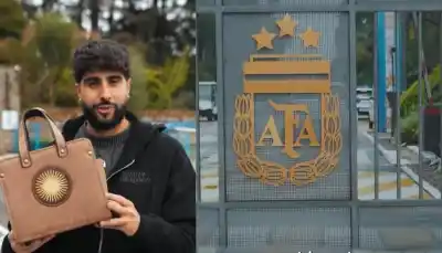 El Dibu le hizo un pedido a un taller de Chubut y el resultado viajó a Ezeiza