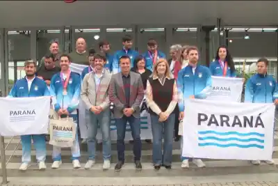 Paraná premió a sus medallistas suramericanos: los tres nombres que ahora representarán a la ciudad