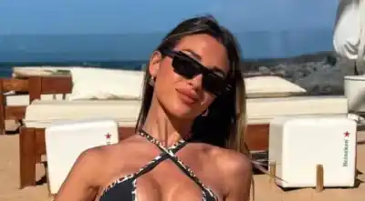La influencer que sorprendió con su look playero: el detalle que captó todas las miradas