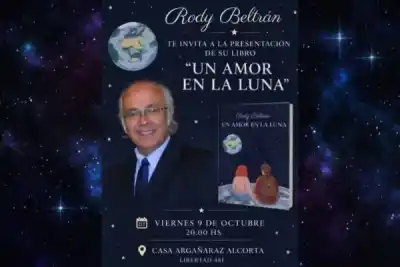 Un santiagueño escribió una novela sobre dos vecinos que se reencuentran en la Luna