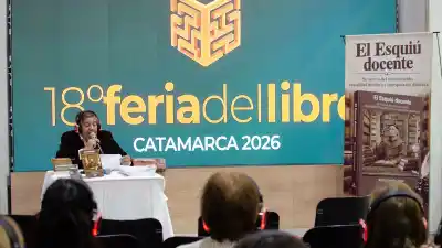 El día que dos íconos catamarqueños aparecieron en aulas y libros: la presentación que sorprendió en la Feria