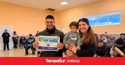 El sorteo que cambió el futuro de 27 familias en Fitz Roy