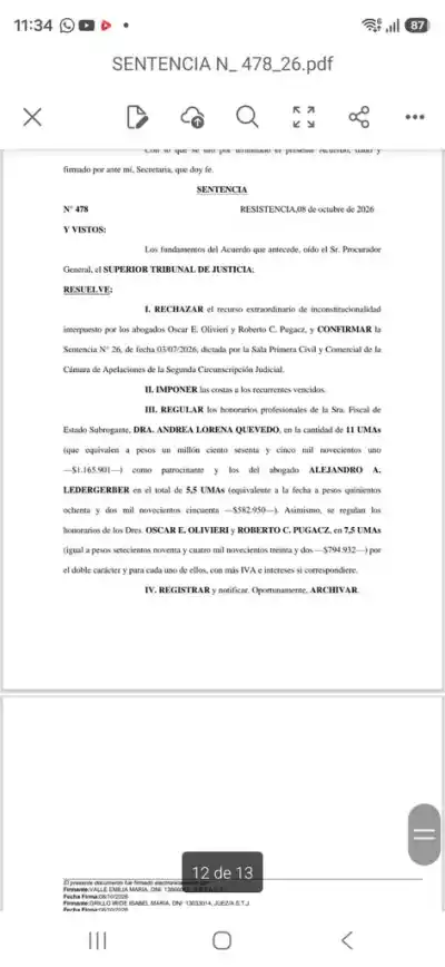 Tres postulantes a fiscal en Sáenz Peña se quedaron sin concurso y la Justicia tomó una decisión que los dejó afuera