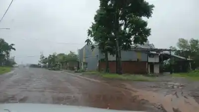 El temporal les voló los techos a nueve casas en Candelaria: qué encontraron los bomberos cuando llegaron