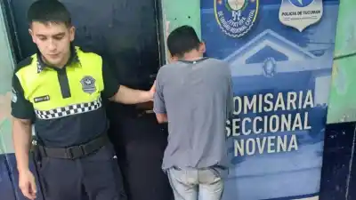 Lo buscaba la Justicia por robo agravado y la Policía lo encontró en una esquina de la Capital
