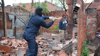 Dos búnkeres menos en barrio Industrial: la caída en cadena del clan Riquelme