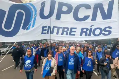 UPCN subió 2.000 entrerrianos a la marcha de la CGT y dejó una advertencia