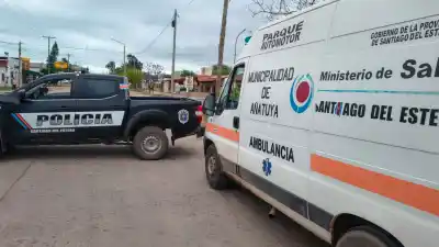 Una nena de 3 años, entre los heridos de un choque en Añatuya: dos ambulancias en el lugar