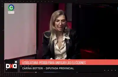 Chicana opositora por la unificación de las elecciones: la respuesta de Botteri que deja sin argumentos