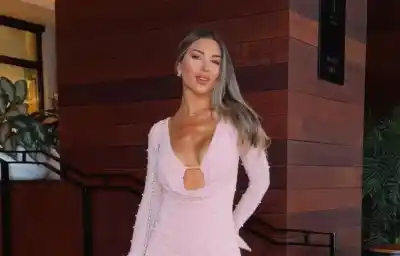 Una influencer argentina revoluciona las redes con su atrevido look playero en Tenerife